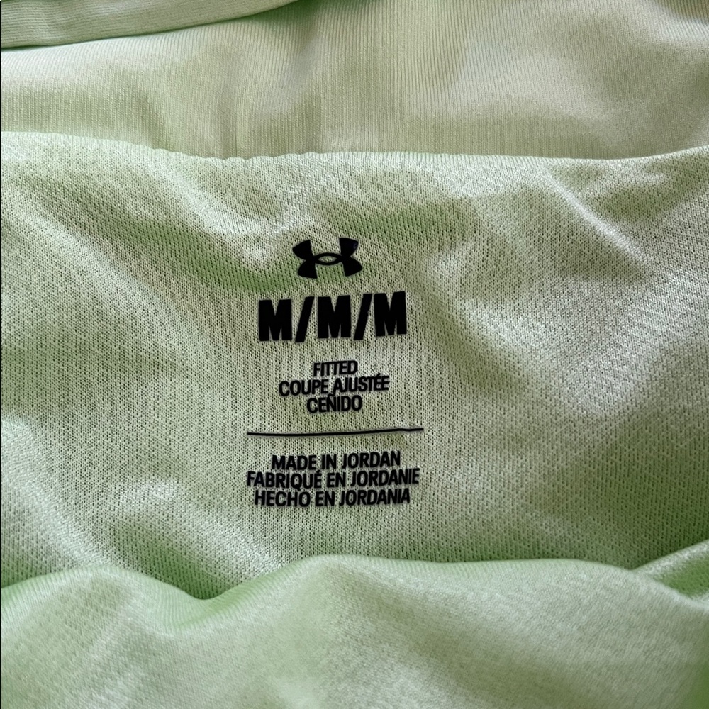Under Armour Neon Green Athletic Shorts - Picture 4 of 4